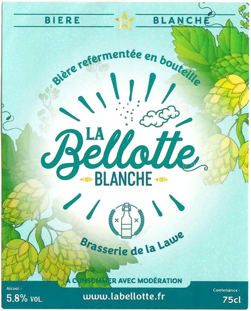 Etiquette BRASSERIE DE LA LAWE 13