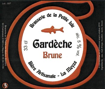 Etiquette BRASSERIE DE LA PETITE ISLE 09