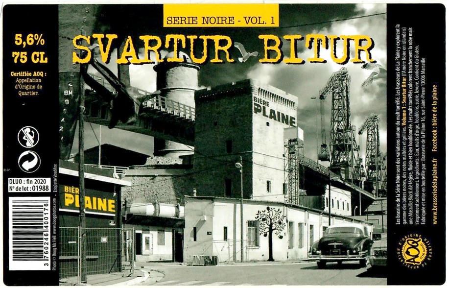 Etiquette BRASSERIE DE LA PLAINE 47