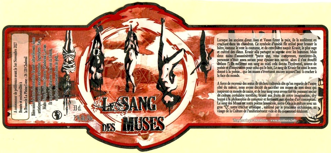 Etiquette BRASSERIE DE LA PLEINE LUNE 80