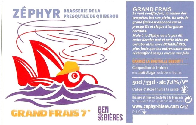 Etiquette BRASSERIE DE LA PRESQU'ILE DE QUIBERON 32