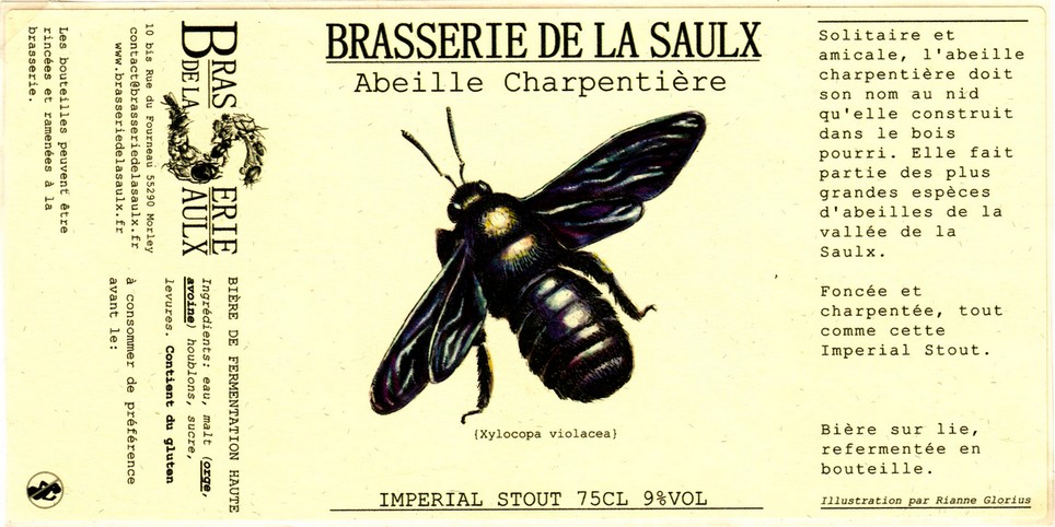 etiquette BRASSERIE DE LA SAULX 03