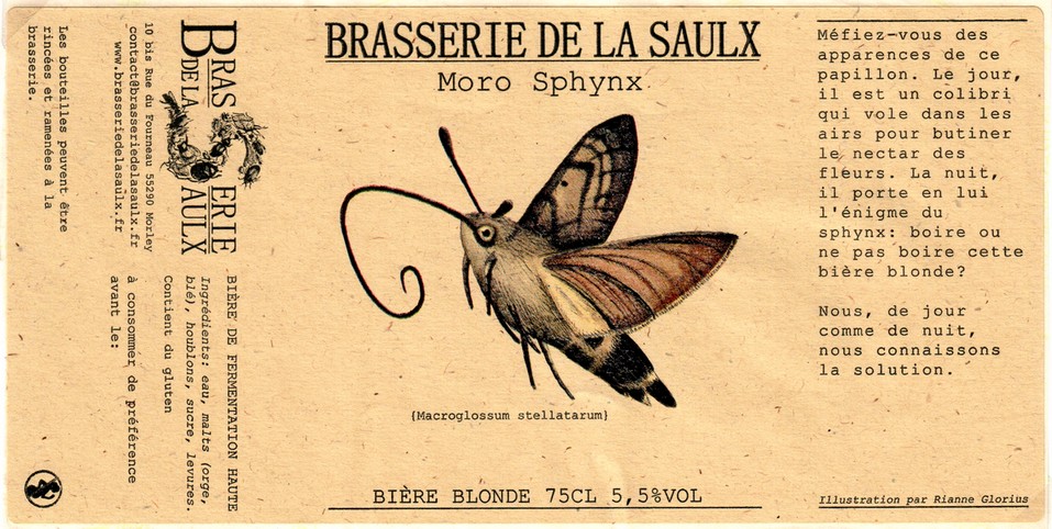 etiquette BRASSERIE DE LA SAULX 04