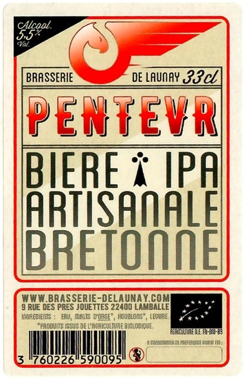 Etiquette BRASSERIE DE LAUNAY 21