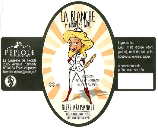 Etiquette BRASSERIE DE PEPIOLE 02