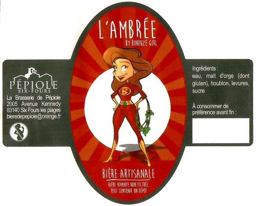 Etiquette BRASSERIE DE PEPIOLE 03