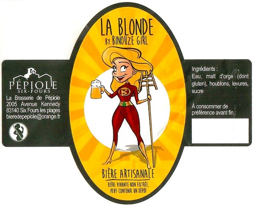 Etiquette BRASSERIE DE PEPIOLE 05