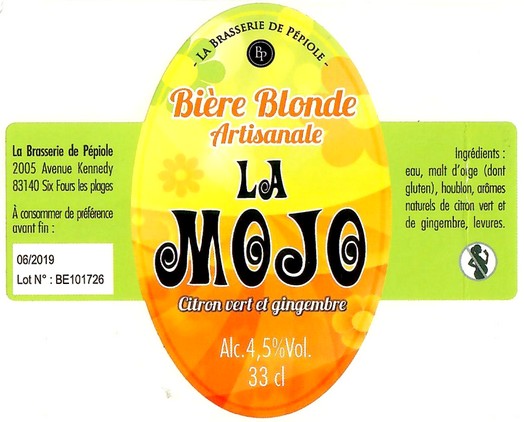 Etiquette BRASSERIE DE PEPIOLE 09