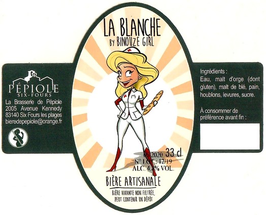 Etiquette BRASSERIE DE PEPIOLE 10