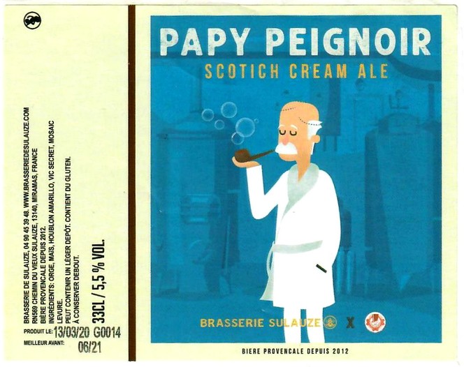 etiquette BRASSERIE DE SULAUZE 22