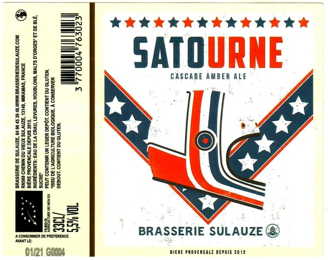 etiquette BRASSERIE DE SULAUZE 23