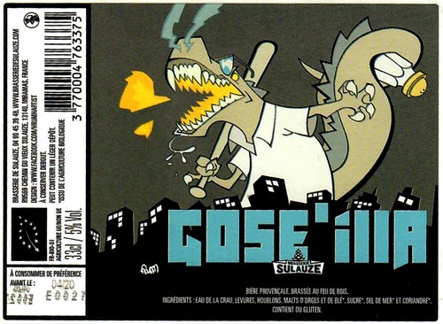 etiquette BRASSERIE DE SULAUZE 25