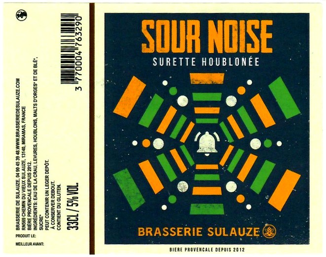 etiquette BRASSERIE DE SULAUZE 29