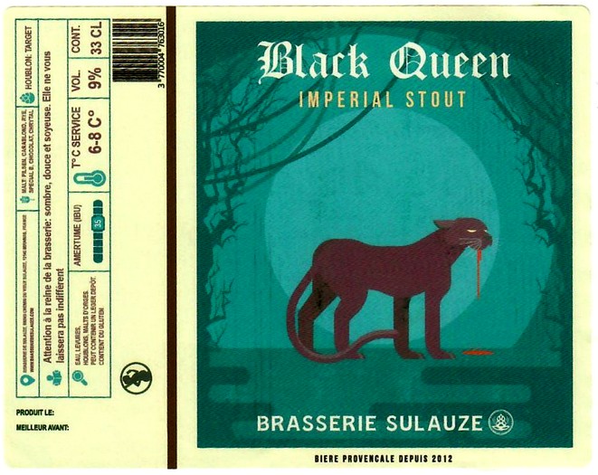 etiquette BRASSERIE DE SULAUZE 30