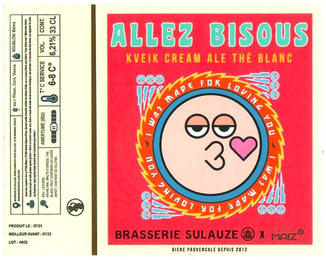 Etiquette BRASSERIE DE SULAUZE 31