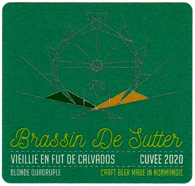 etiquette BRASSERIE DE SUTTER 58