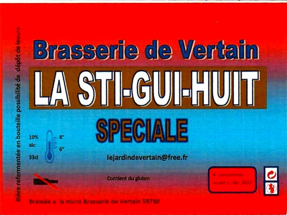 etiquette BRASSERIE DE VERTAIN 06