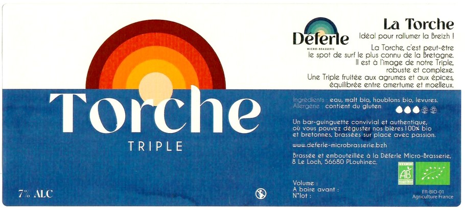Etiquette BRASSERIE DEFERLE 02