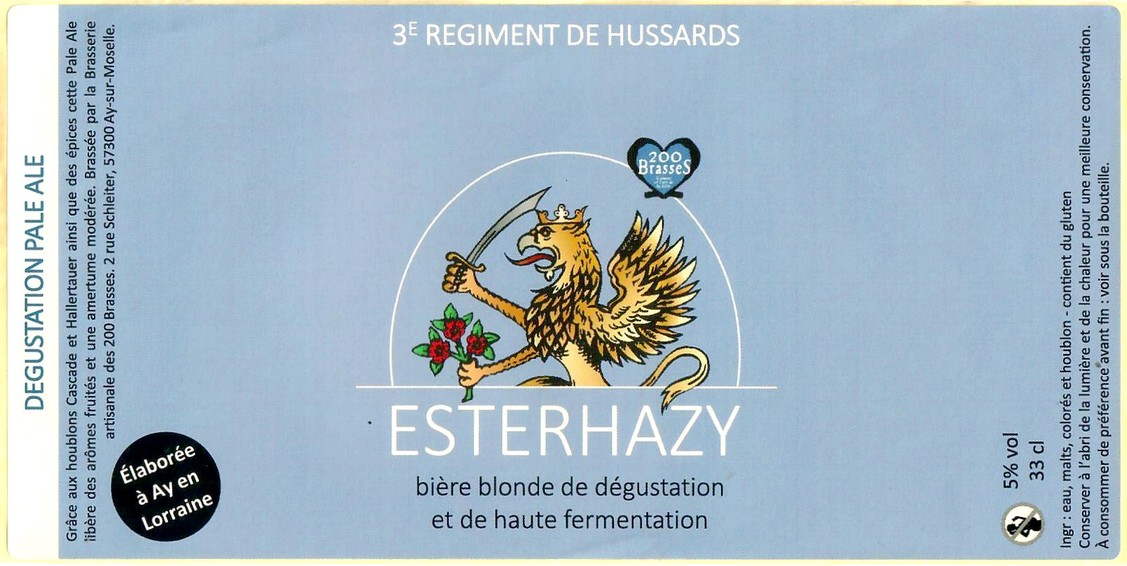 Etiquette BRASSERIE DES 200 BRASSES 28