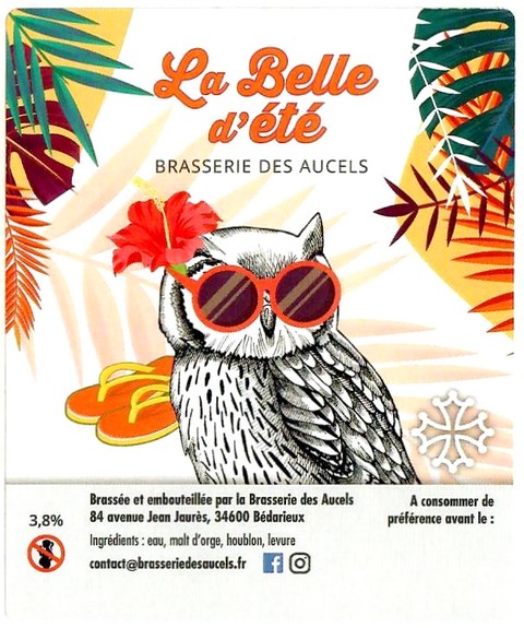 Etiquette BRASSERIE DES AUCELS 27