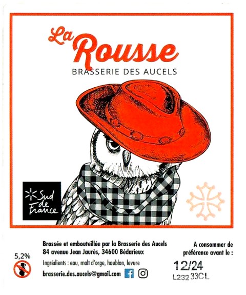 Etiquette BRASSERIE DES AUCELS 28