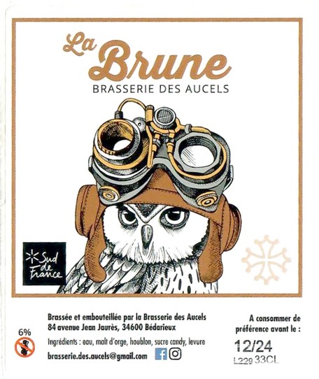 Etiquette BRASSERIE DES AUCELS 31