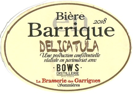 Etiquette BRASSERIE DES GARRIGUES 69