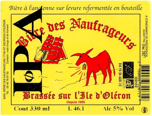 Etiquette BRASSERIE DES NAUFRAGEURS 31