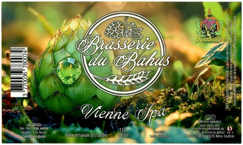 Etiquette BRASSERIE DU BAHUS 73