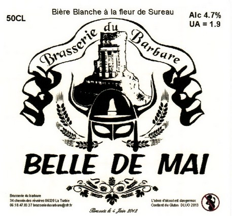 etiquette BRASSERIE DU BARBARE 05