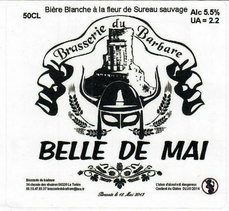 Etiquette BRASSERIE DU BARBARE 07