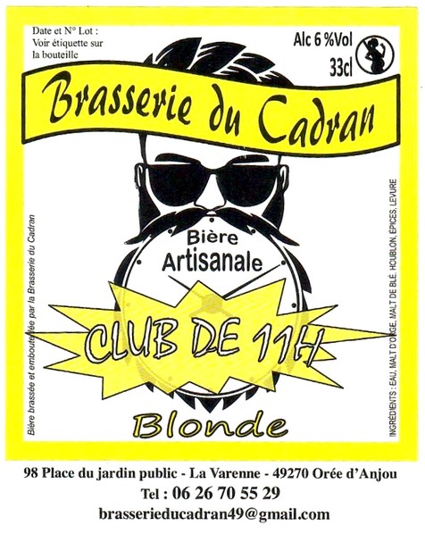 etiquette BRASSERIE DU CADRAN 05