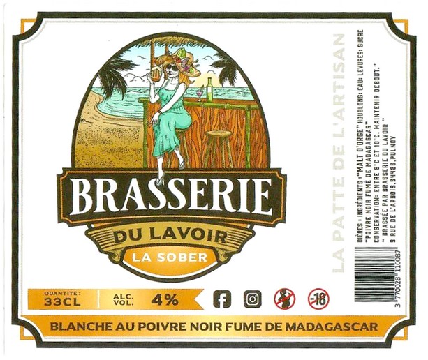 Etiquette BRASSERIE DU LAVOIR 03