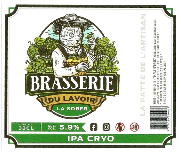 Etiquette BRASSERIE DU LAVOIR 04