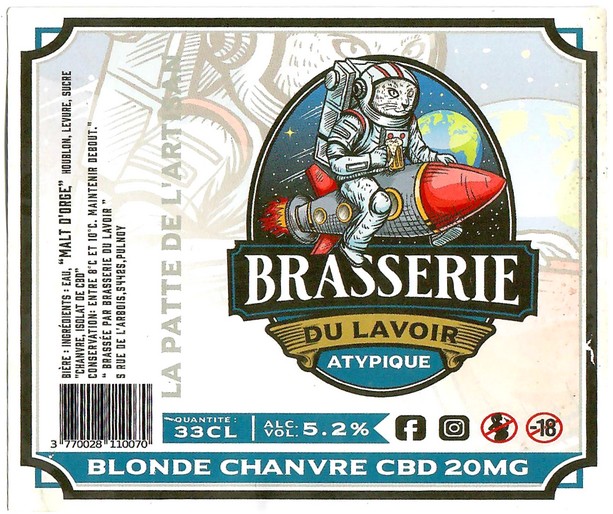 Etiquette BRASSERIE DU LAVOIR 06