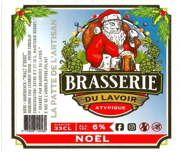 Etiquette BRASSERIE DU LAVOIR 25