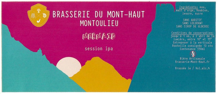 Etiquette BRASSERIE DU MONT HAUT 01