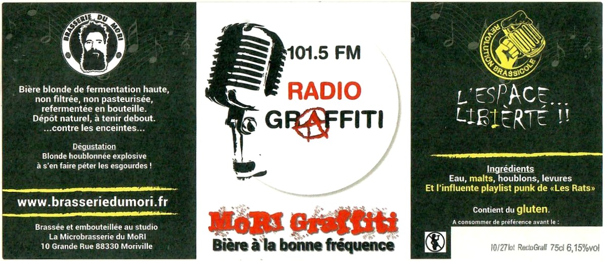 Etiquette BRASSERIE DU MORI 10