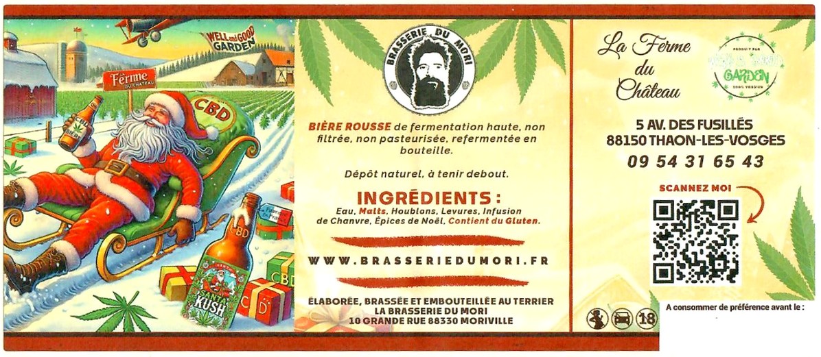 Etiquette BRASSERIE DU MORI 15