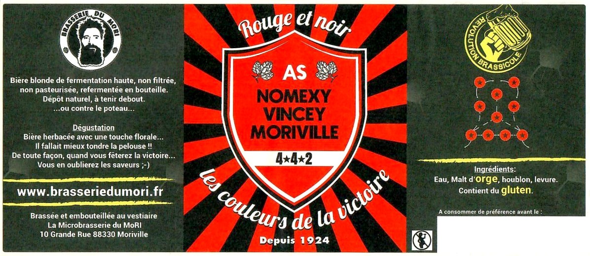 Etiquette BRASSERIE DU MORI 17