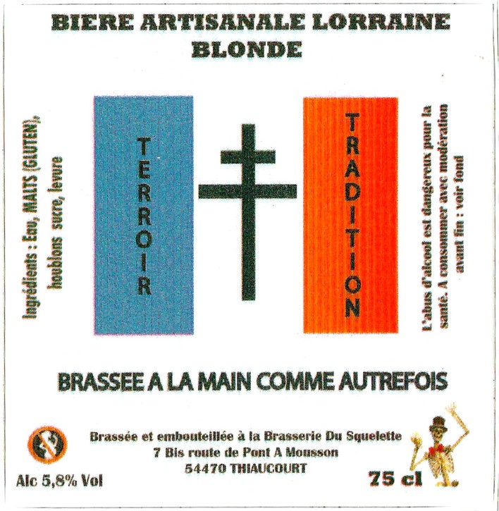 Etiquette BRASSERIE DU SQUELETTE 53
