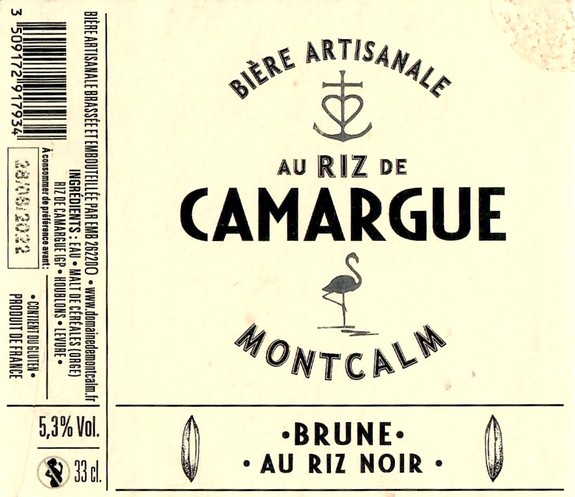 Etiquette BRASSERIE DU SUD 29