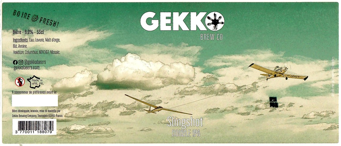 Etiquette BRASSERIE GEKKO 03