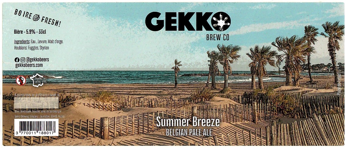 Etiquette BRASSERIE GEKKO 07