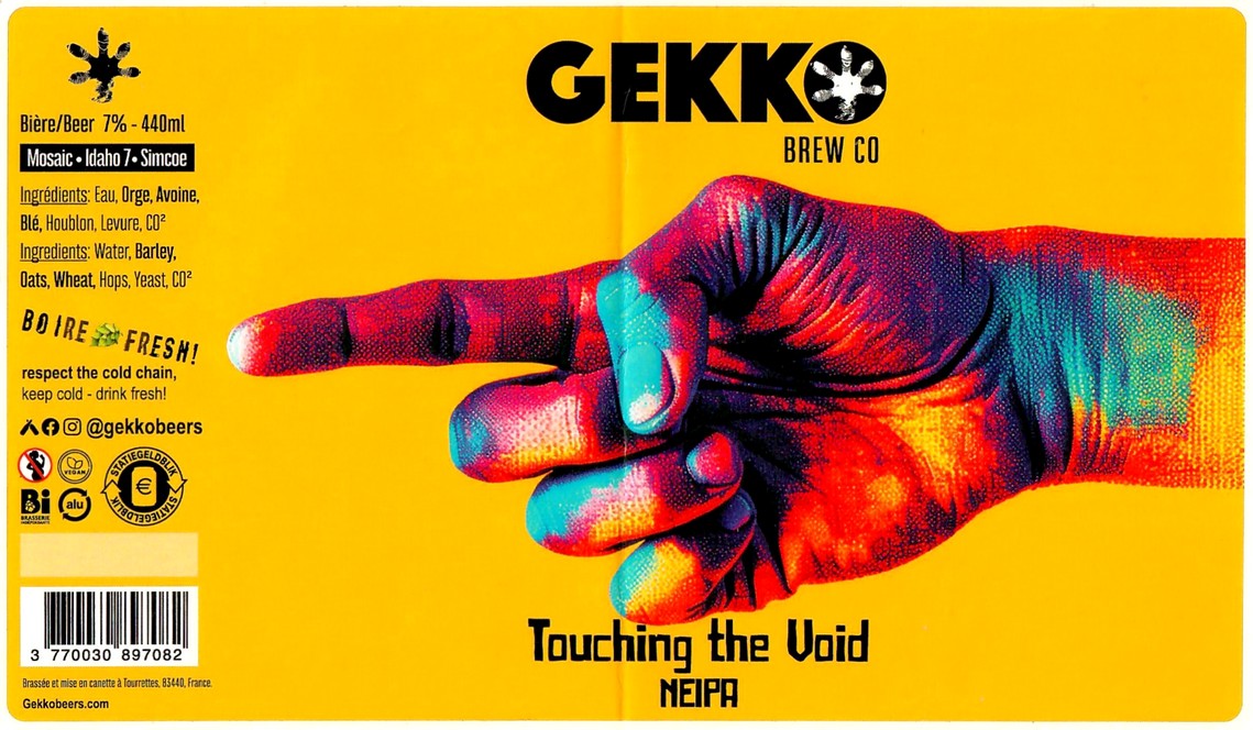 Etiquette BRASSERIE GEKKO 24