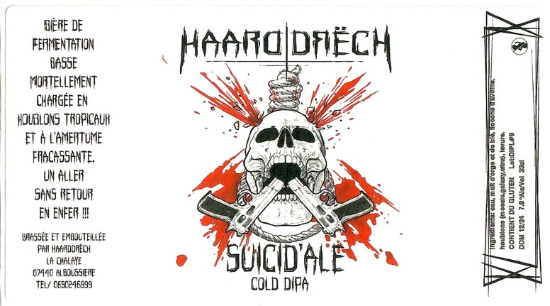 Etiquette BRASSERIE HAARDDRECH 11