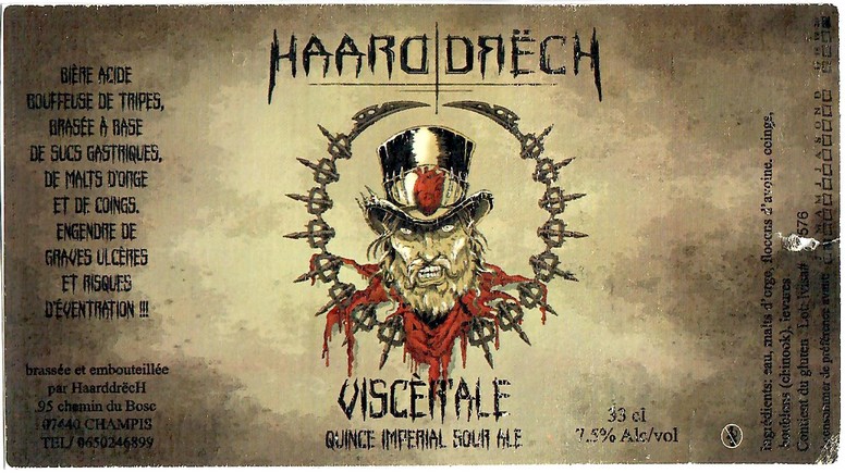 Etiquette BRASSERIE HAARDDRECH 13