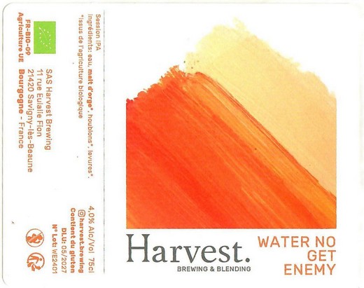 Etiquette BRASSERIE HARVEST BREWING 01