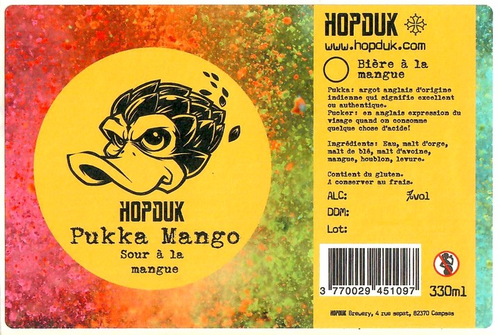 Etiquette BRASSERIE HOPDUK 04