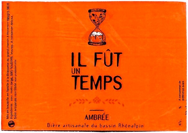 Etiquette BRASSERIE IL FUT UN TEMPS 06